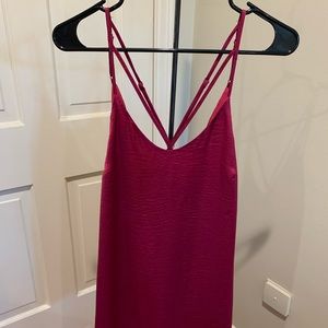 Strappy mini dress